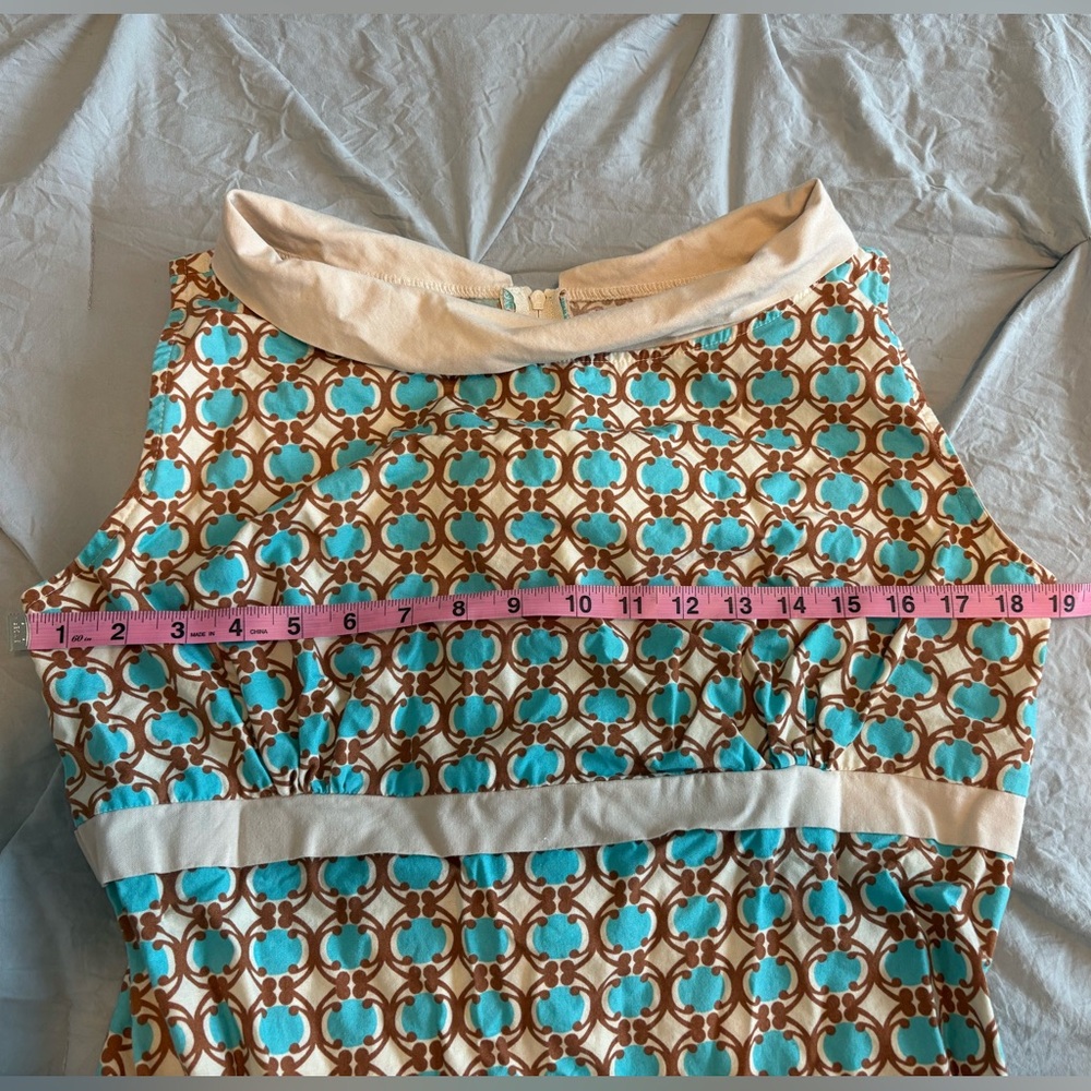 Euc Heartbreaker Geometric Patterned Sleeveless D… - image 3